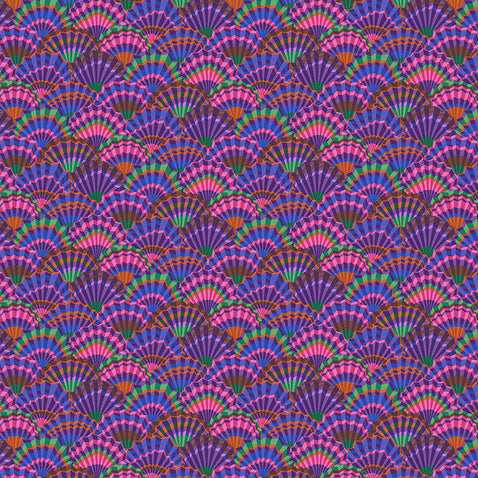 PAPER FANS purple