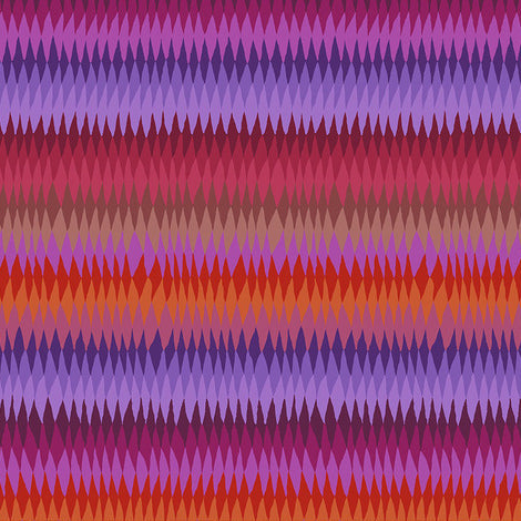 DIAMOND STRIPE red