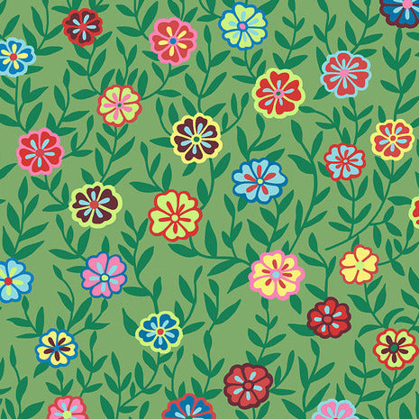 BUSY LIZZY green