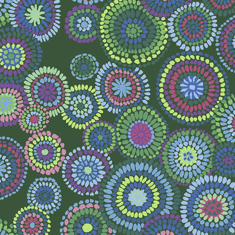 MOSAIC CIRCLES green