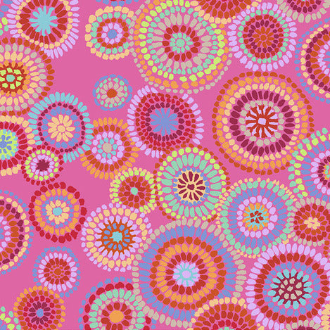 MOSAIC CIRCLES pink