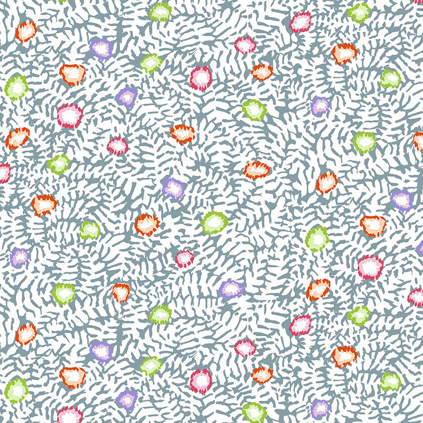 MOSS FLOWER white