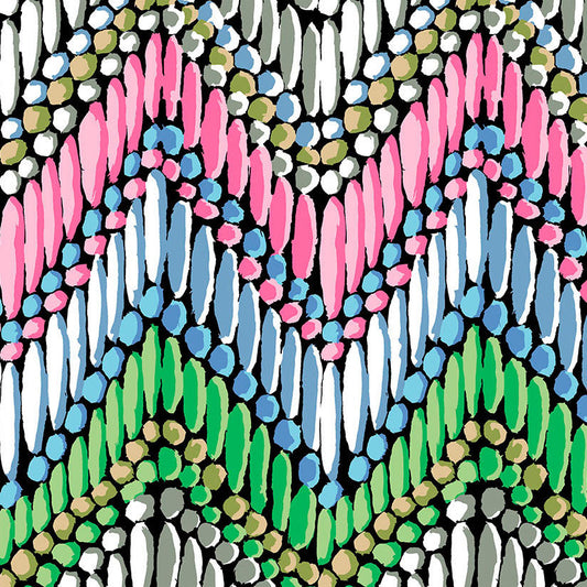 BEADED CURTAIN pastel
