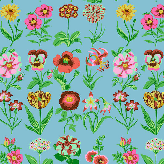 FLOWER STUDIES blue NEW