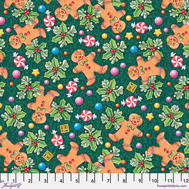 SNOW DAY Gingerbread evergreen
