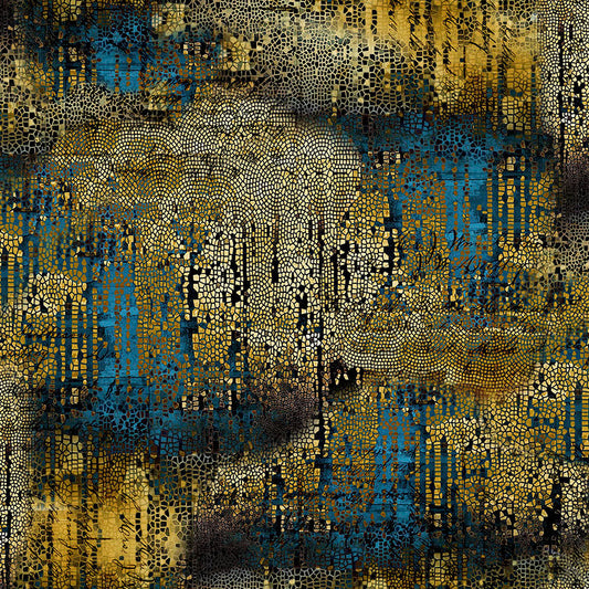 ABANDONED 2 Gilded Mosaic gold