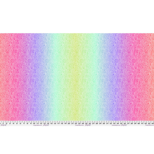 FLORAL REEF Riptide deep dive - 1 Yard Cuts