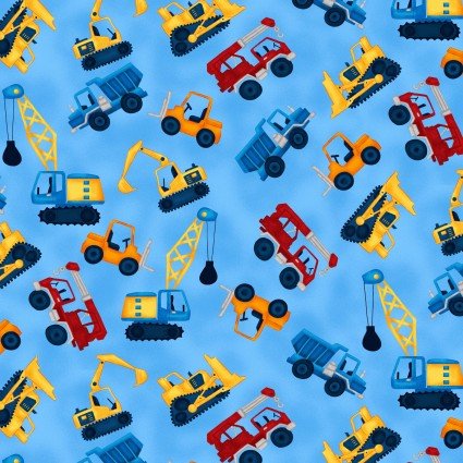 UNDER CONSTRUCTION Trucks Allover blue