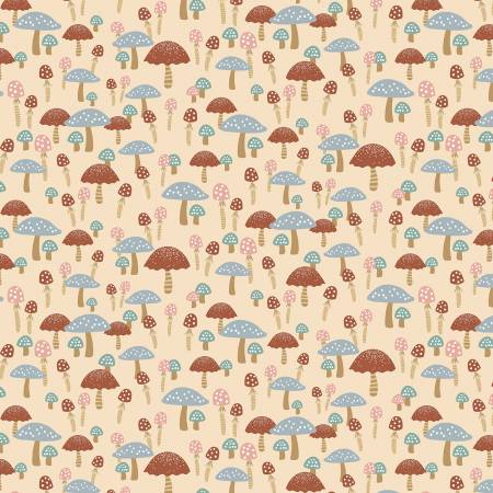 ALPHABET CITY Mushrooms almond D3227