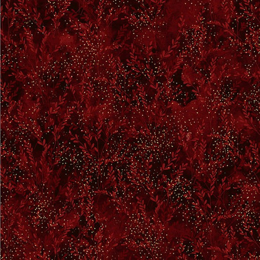 HOFFMAN BASICS Deep Red/Gold