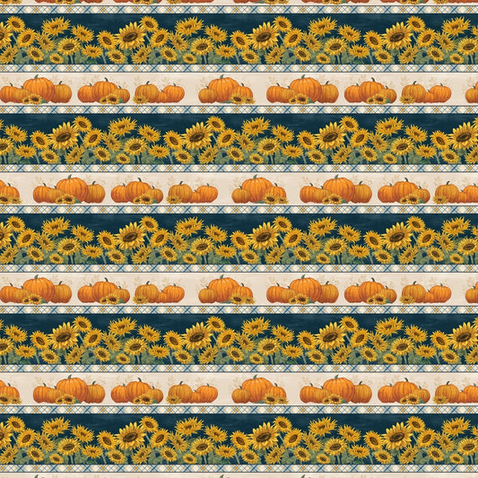 HARVEST DELIGHT Repeating Stripe multi