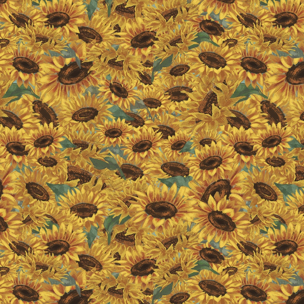 HARVEST DELIGHT Packed Sunflowers yellow
