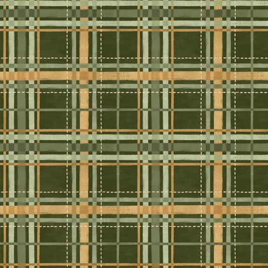 HARVEST DELIGHT Plaid green