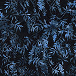 CLEAR SKIES Bali Batik Wisteria dark blue