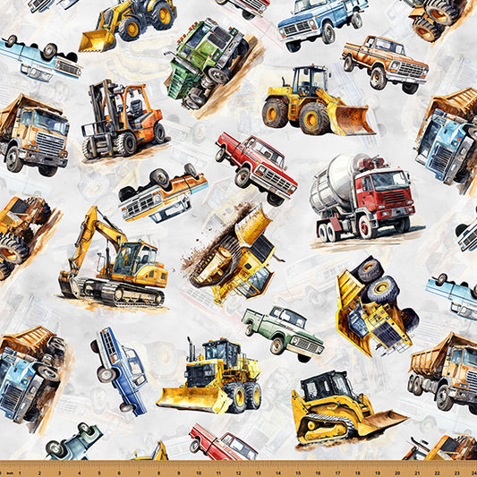 HAMMER DOWN Trucks Light Gray