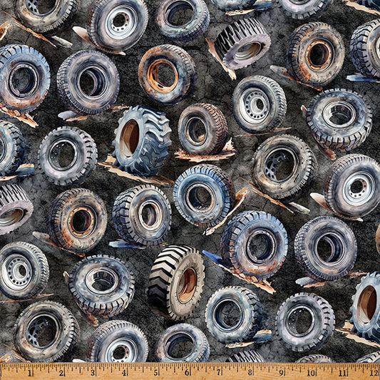 HAMMER DOWN Tires Black