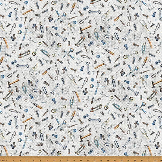 HAMMER DOWN Tools Light Gray