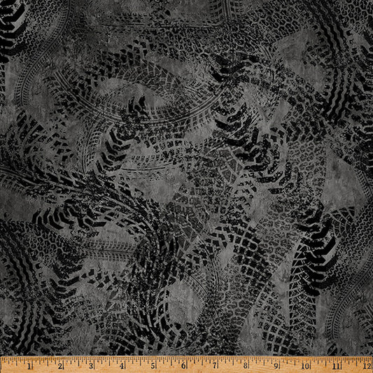 HAMMER DOWN  Tire Tracks Black