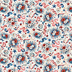 RED TRUCK ROAD TRIP Banners and Floral ivory