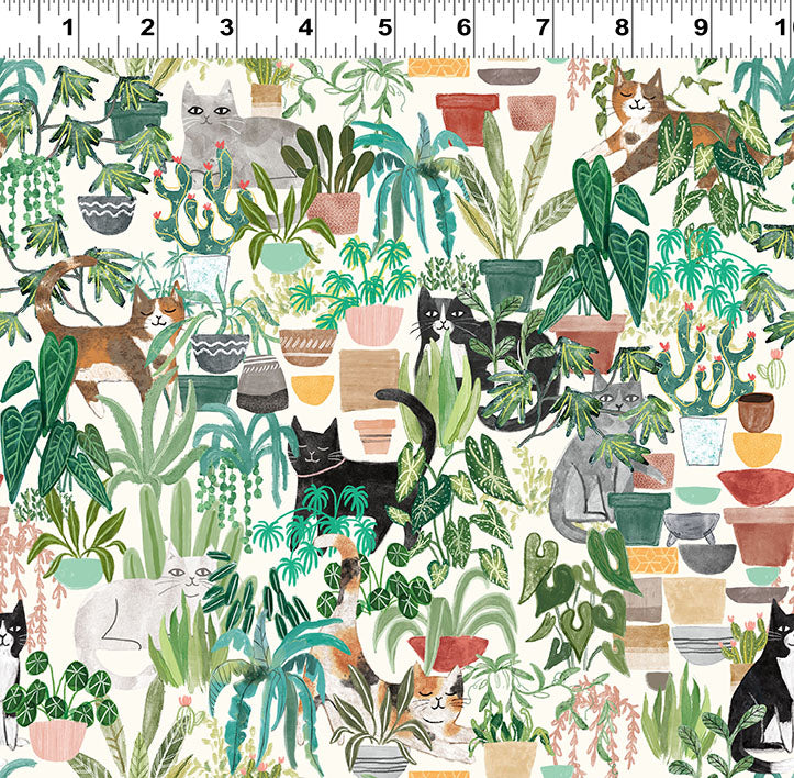 HOMEBODIES Hidden Cats lt. cream