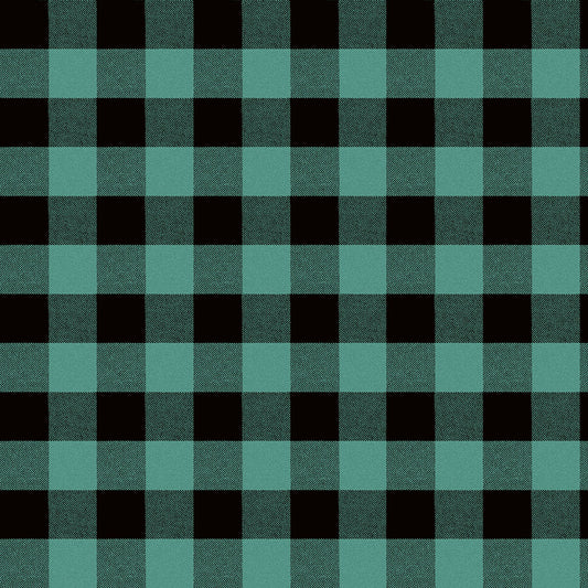 FLANNEL GREAT OUTDOORS Buffalo Plaid emerald