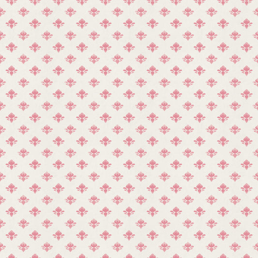BIRD STUDY Stamp coral