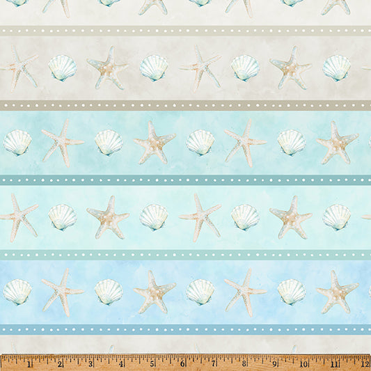 SEAS & GREETINGS Ombre Rows Seashell