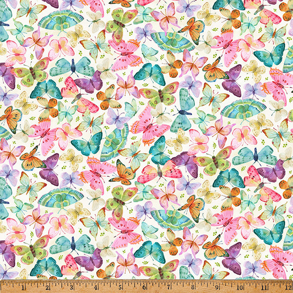 SECRET GARDEN Butterflies natural