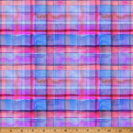 SECRET GARDEN Plaid iris