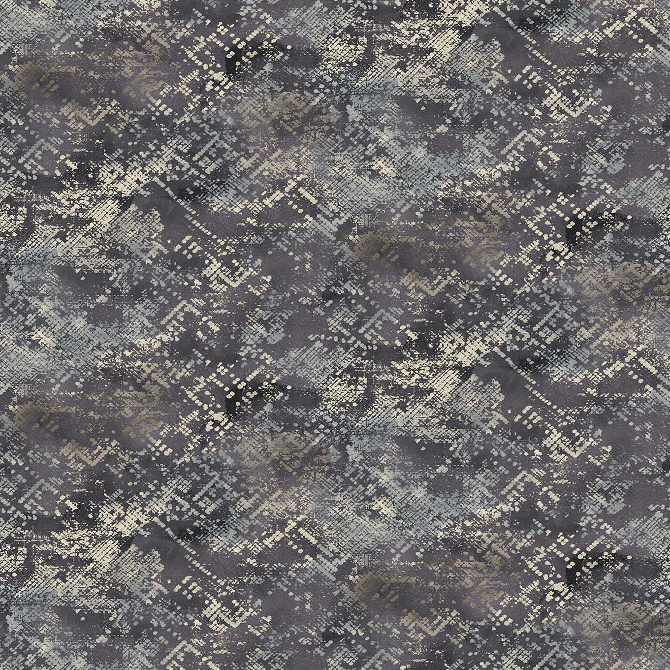 ROUGH AROUND THE EDGES Distressed Geo chocolate