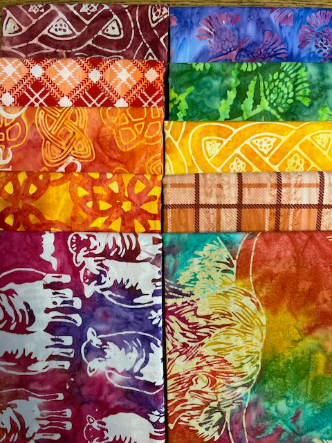 A TOUCH OF CELTIC Warm 10 Half Yard