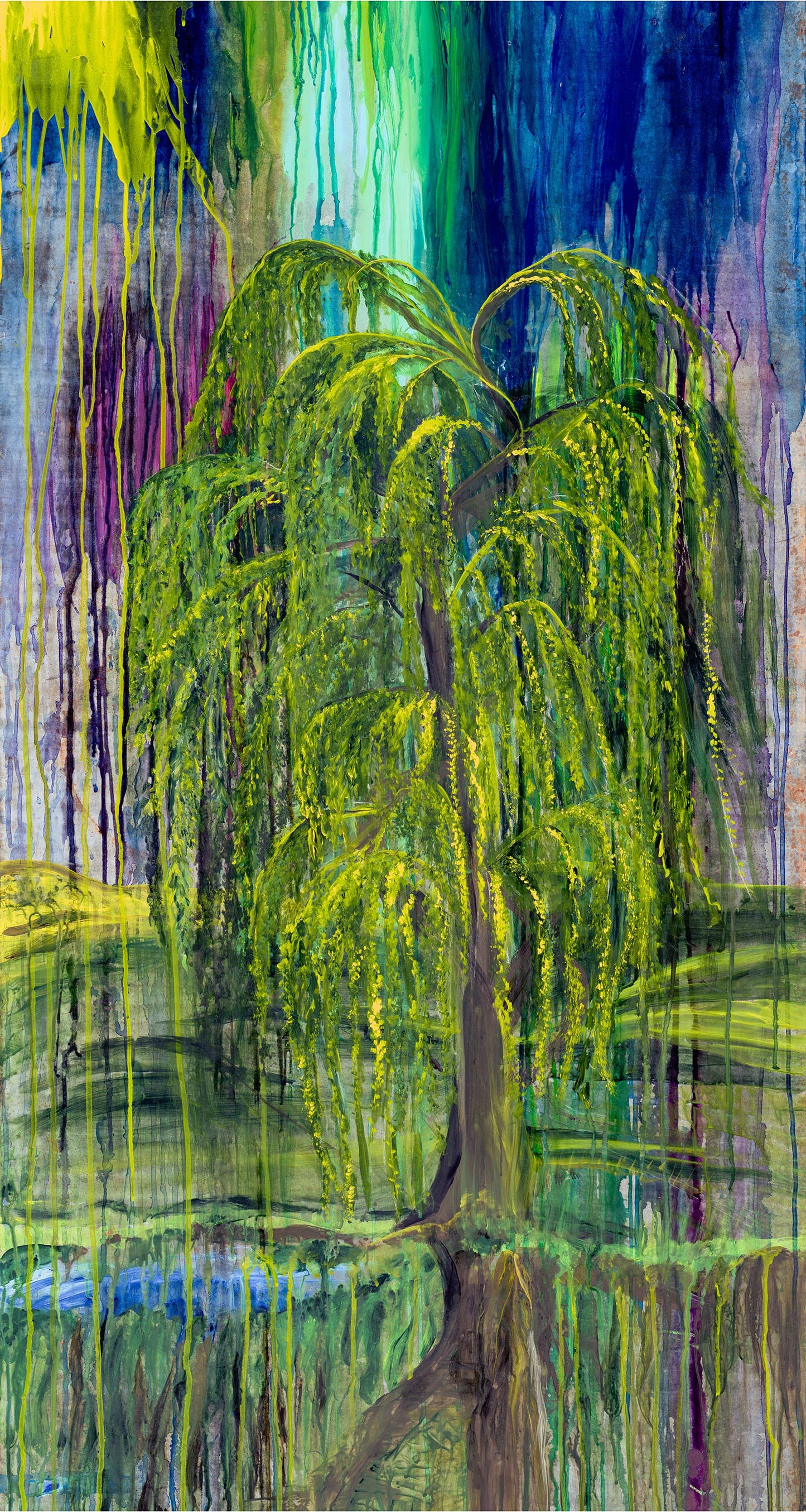 ZEN GARDEN Willow 24"x43" Panel