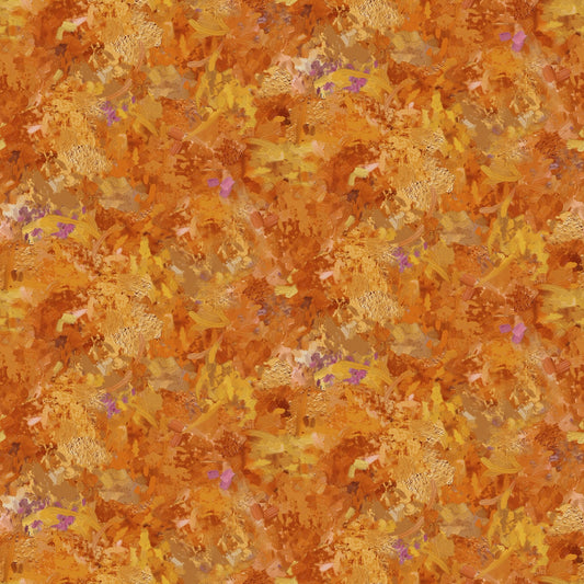 FIRST SNOW Brush Texture orange