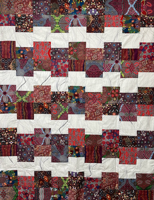 CLOUD NINE Australian red 54"x72"