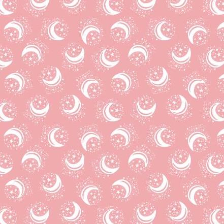 MYSTICAT pink with moons