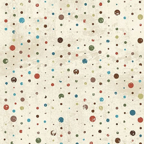 ROUGH AROUND THE EDGES Weathered Dots plaster