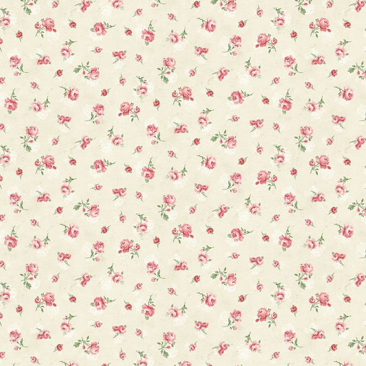 ROSE JARDIN Tossed Mini Roses pink