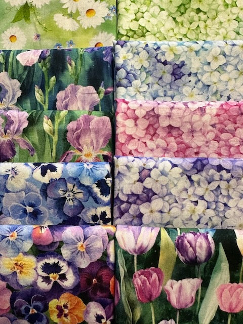 FLOWER SHOPPE 10 Fat Quarters