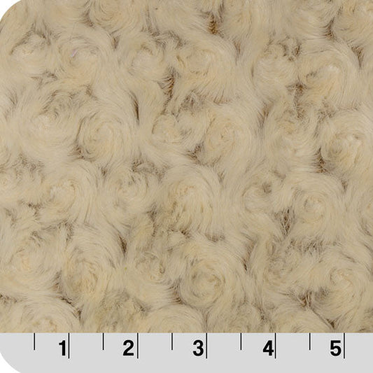 CUDDLE - LUXE Frosted Rose 60" Wide Camel/Beige - 1 Yards