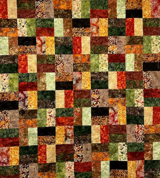 QUILT Hot Tamale Forest Flora 54"x60"