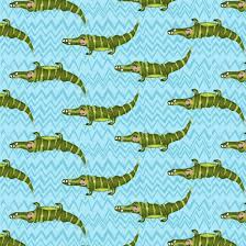 SILLY SAFARI Crocodile green