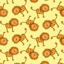 SILLY SAFARI Lions yellow