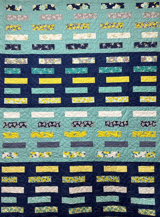 INTERWOVEN Feed Sacks Good Works 2 color 58"x76"