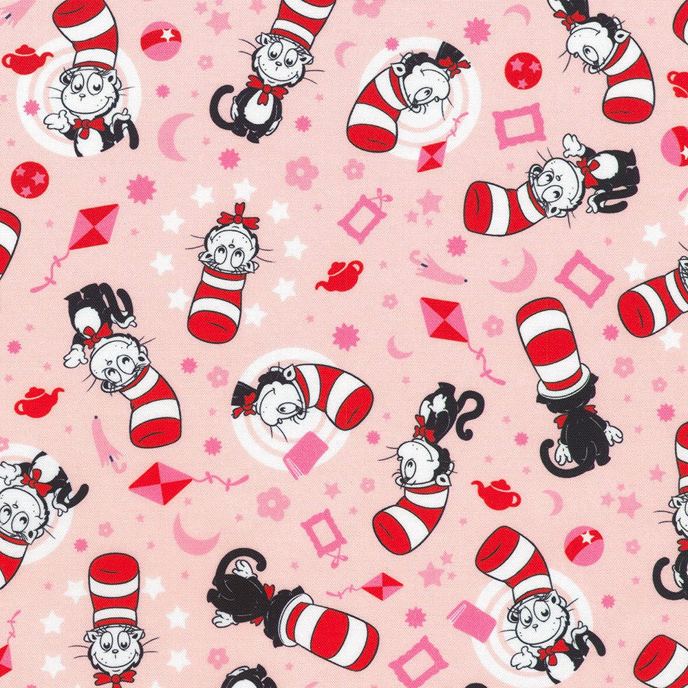 LITTLE SEUSS 23525-10 Pink Cat in a Hat