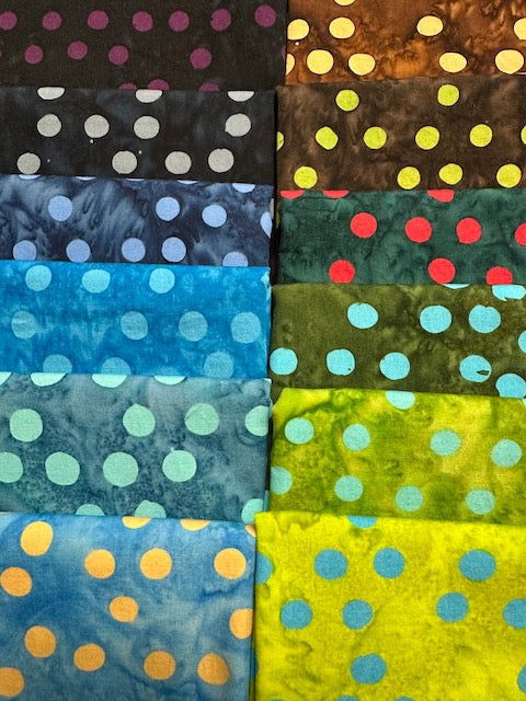 NEON POP Cool 12 Fat Quarters