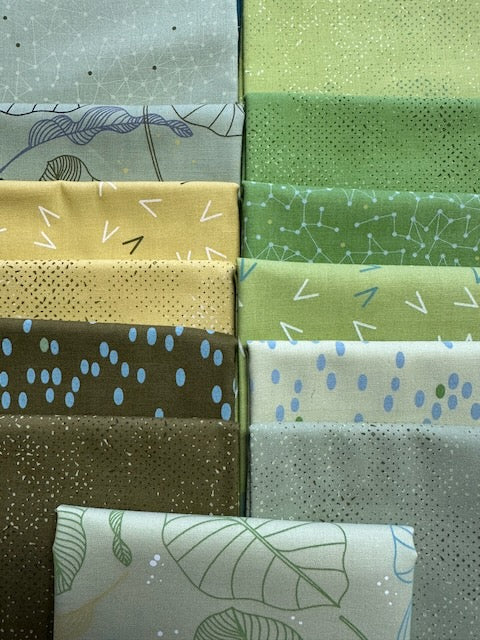 OLIVE YOU Green 13 Fat Quarters