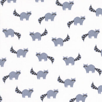 ALPHABET CITY Raccoons white D3229