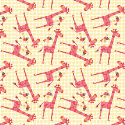 SILLY SAFARI Giraffe yellow