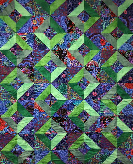 QUILT Sky Diamonds Kaffe