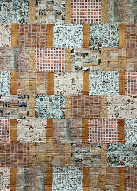 SOUTHERN PEACH Tim Holtz Palette orange  44"x60"